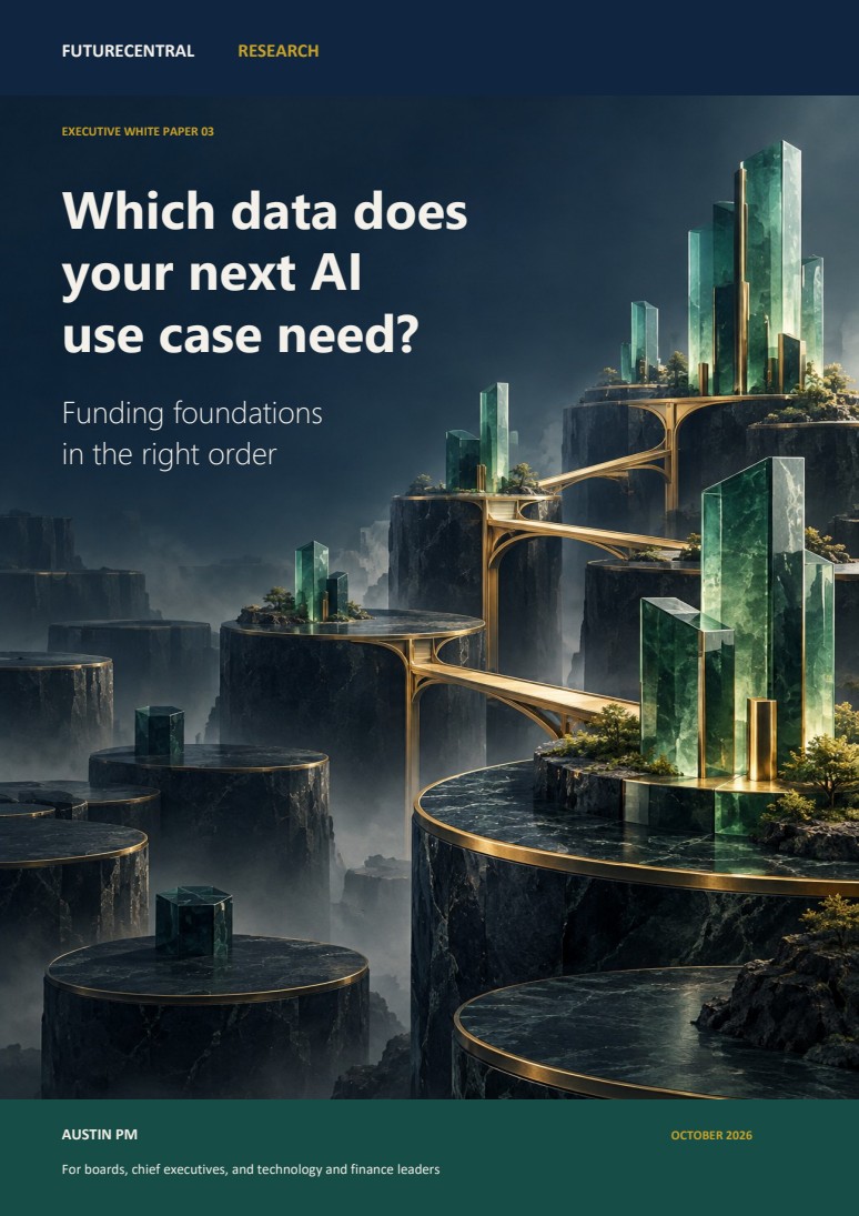 Which Data Does Your Next AI Use Case Need? white paper cover