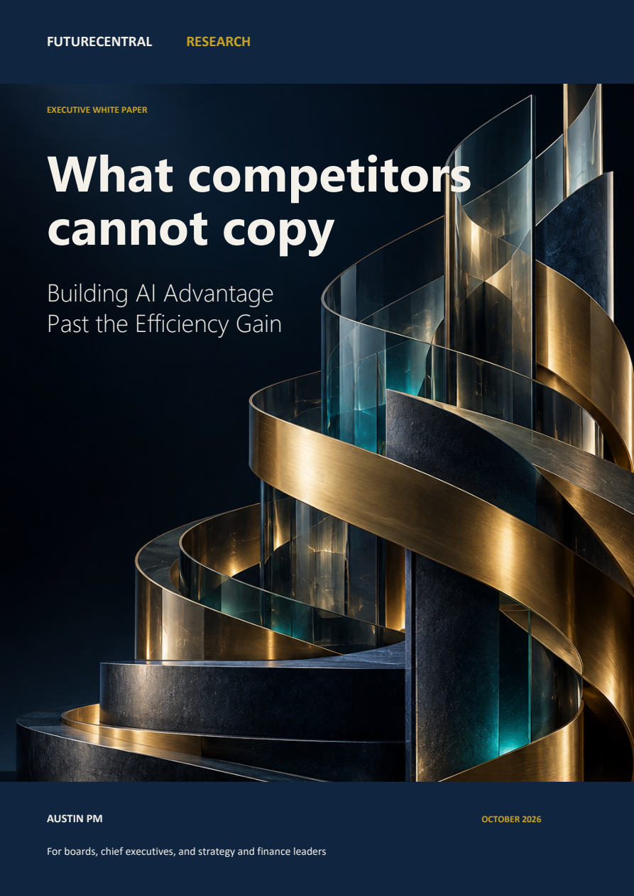 What Competitors Cannot Copy white paper cover